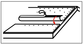 Обеспылить и склеить продольные перехлесты Обеспылить и склеить продольные перехлесты фото