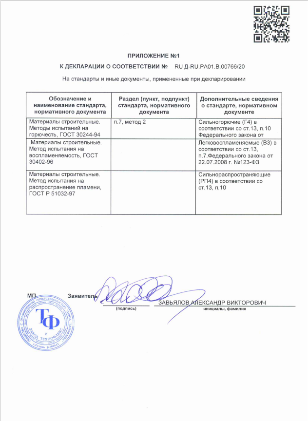 Пожарная декларация 2 Пожарная декларация 2 фото