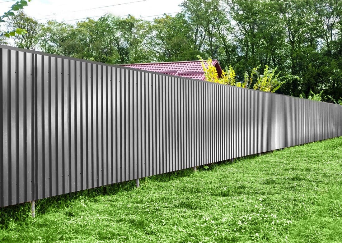 Профнастил для забора Профнастил для забора фото