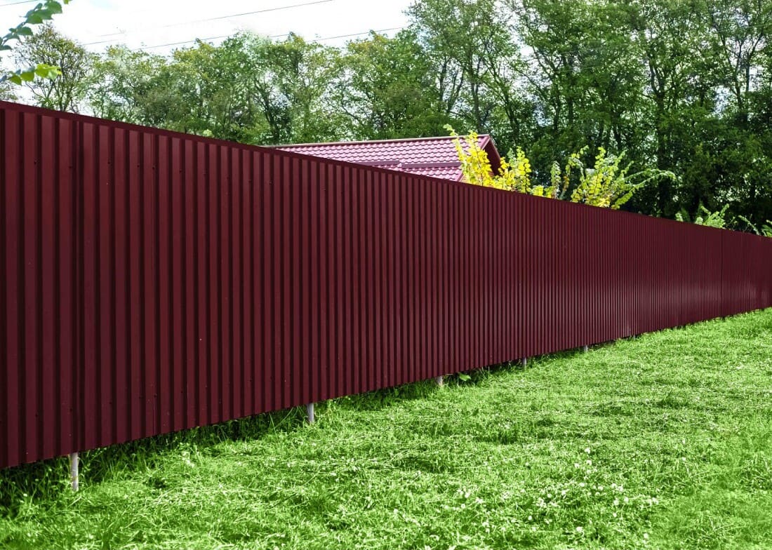 Профнастил для забора Профнастил для забора фото