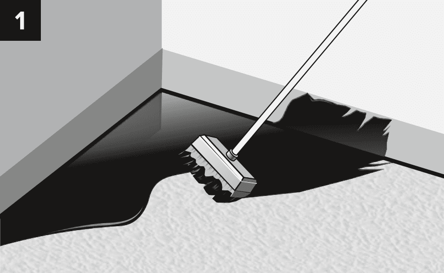 Проводим очистку поверхности пола Очистка поверхности пола фото