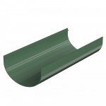 Желоб водосточный 3000 мм ТехноНиколь Оптима 120/80 мм зеленый, 5 шт/упак