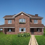 Фасадная плитка ТехноНиколь Hauberk Кирпич Бельгийский, 2,5 м2/упак