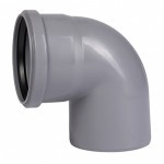 Отвод для внутренней канализации 90 градусов ПП 50 мм, шт