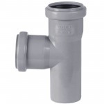 Тройник для внутренней канализации 90 градусов ПП 50х50х50 мм, шт