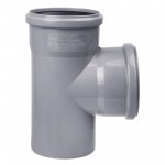 Тройник для внутренней канализации 90 градусов ПП 110х110х110 мм, шт