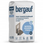 Наливной пол Bergauf Boden Zement Final самонивелирующийся на цементной основе 25 кг, шт