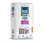 Штукатурка декоративная Bergauf Crystal Камешковая, зерно 2,0 мм, белая, 25 кг, шт Штукатурка декоративная Bergauf Crystal Камешковая, зерно 2,0 мм, белая, 25 кг, шт