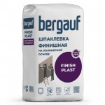 Шпаклевка полимерная Bergauf Finish Plast финишная для стен и потолков 20 кг, шт