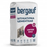 Штукатурка цементная Bergauf Unter Bau для фасада и цоколя 25 кг, шт Штукатурка цементная Bergauf Unter Bau для фасада и цоколя 25 кг, шт