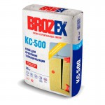 Клеевая смесь Brozex КС-500 для приклеивания теплоизоляции 25 кг, шт Клеевая смесь Brozex КС-500 для приклеивания теплоизоляции 25 кг, шт