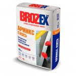 Штукатурка цементная Brozex СР-340 Армикс толстослойная 25 кг, шт
