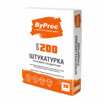 Штукатурка гипсовая ByProc GPS-200 стандартная 30 кг, 40 шт/поддон Штукатурка гипсовая ByProc GPS-200 стандартная 30 кг, 40 шт/поддон