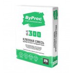 Клеевая смесь ByProc KLS-300 для керамической плитки стандартный 25 кг, шт Клеевая смесь ByProc KLS-300 для керамической плитки стандартный 25 кг, шт