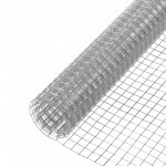 Сетка сварная оцинкованная ячейка 6х6 мм D0,6 мм 1х15 м, рул