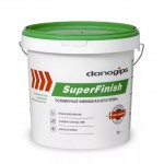 Шпаклевка готовая DanoGips СуперФиниш финишная на виниловой основе 11 л, 18 кг, шт Шпаклевка готовая DanoGips СуперФиниш финишная на виниловой основе 11 л, 18 кг, шт