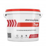Шпатлевка готовая Danogips Top финишная полимерная 10 л, 16,5 кг, шт Шпатлевка готовая Danogips Top финишная полимерная 10 л, 16,5 кг, шт
