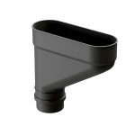 Коллектор Docke Lux 140/100 мм Ral 7004 графит, шт Коллектор Docke Lux 140/100 мм Ral 7004 графит, шт