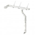 Кронштейн желоба Docke Lux 140/100 мм Ral 9003 пломбир, шт