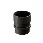 Муфта соединительная Docke Lux 140/100 мм Ral 7004 графит, шт Муфта соединительная Docke Lux 140/100 мм Ral 7004 графит, шт