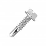 Саморез по металлу Hardwex сверло 4,8х19 мм металл-металл оцинкованный, 500 шт/упак