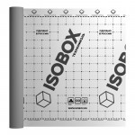 Пароизоляционная пленка Isobox D+ универсальная с клеевой полосой 70 м2 (70 гр/м2), рул