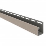 Профиль J ТехноНиколь для фасадных панелей фуга светлая 3 м, 24 шт/упак Профиль J ТехноНиколь для фасадных панелей фуга светлая 3 м, 24 шт/упак