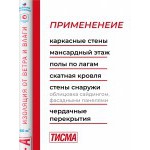 Гидро-ветрозащитная мембрана Knauf ТИСМА А паропроницаемая 60 м2, рул
