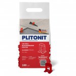 Система выравнивания плитки Plitonit profi СВП зажим 1,4 мм 100 шт, упак Система выравнивания плитки Plitonit profi СВП зажим 1,4 мм 100 шт, упак