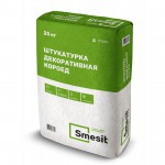 Штукатурка декоративная Smesit Короед, зерно 2,5 мм, 25 кг, 48 шт/ поддон Штукатурка декоративная Smesit Короед, зерно 2,5 мм, 25 кг, 48 шт/ поддон
