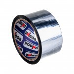 Лента клейкая Unibob металлизированная, 48 мм, 25 м, шт