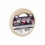 Лента малярная Unibob крепированная бумажная, 19 мм, 50 м, шт