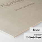 Аквапанель Knauf цементная плита Скайлайт 1200х900х8 мм, лист Аквапанель Knauf цементная плита Скайлайт 1200х900х8 мм, лист