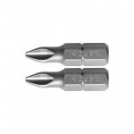 Биты РН2 25 мм кованые ЗУБР, 2 шт/упак