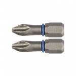 Биты РН2 25 мм торсионные ЗУБР Профессионал, 2 шт/упак Биты РН2 25 мм торсионные ЗУБР Профессионал, 2 шт/упак