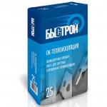 Штукатурно-клеевая смесь Быстрой ОК-Теплоизоляция для системы скрепленной теплоизоляции 25 кг, шт