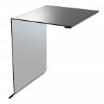 Ветровая планка 95х120х2000 мм 0,4 мм оцинкованная, шт Ветровая планка 95х120х2000 мм 0,4 мм оцинкованная, шт