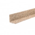 Внутренний угол металлический ТехноНиколь Hauberk Коричнево-бежевый 1250х50х50 мм, шт