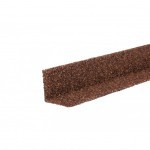 Внутренний угол металлический ТехноНиколь Hauberk Терракотовый 1250х50х50 мм, шт