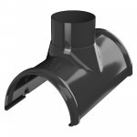 Воронка Желоба ТехноНИКОЛЬ Черный