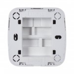 Выключатель для открытой проводки, двухклавишный, белый, шт