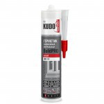 Герметик силиконовый Kudo Proff BuildPro SMS-131 нейтральный белый 280 мл, шт Герметик силиконовый Kudo Proff BuildPro SMS-131 нейтральный белый 280 мл, шт