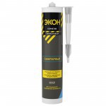 Герметик силиконовый Экон санитарный белый 280 мл, шт Герметик силиконовый Экон санитарный белый 280 мл, шт