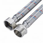 Гибкая подводка для воды 1/2 ВР(г) х 1/2 НР(ш) 80 см, шт