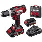 Дрель-шуруповерт Зубр 14.4 В, 2 АКБ, 2 Ач, в кейсе ДШЛ-145-22 Дрель-шуруповерт Зубр 14.4 В, 2 АКБ, 2 Ач, в кейсе ДШЛ-145-22