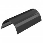 Желоб водосточный 1500 мм ТехноНиколь/Verat 125/82 мм черный, 5 шт/упак