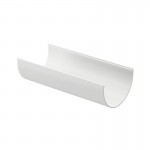 Желоб водосточный 3000 мм Docke Premium 120/86 мм Ral 9003 пломбир, шт Желоб водосточный 3000 мм Docke Premium 120/86 мм Ral 9003 пломбир, шт