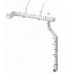 Заглушка воронки Docke Premium 120/86 мм Ral 9003 пломбир, шт