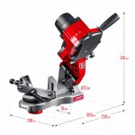 Станок заточной для пильных цепей Зубр 90 Вт СЦ-200