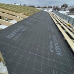 Гидро-ветрозащитная мембрана Изоспан AQ 188 PROFF паропроницаемая усиленная 70 м2, рул